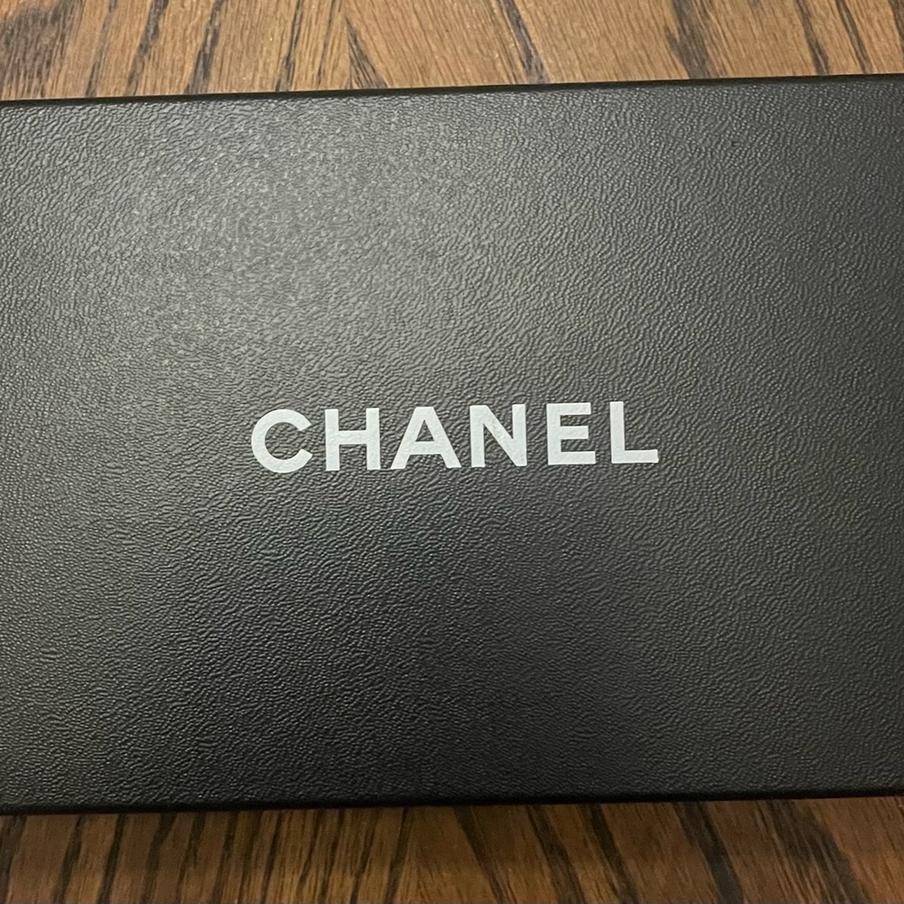 CHANEL Black Textured Box